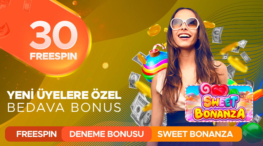 Yeni Üyelere Özel 30 Hediye Freespin